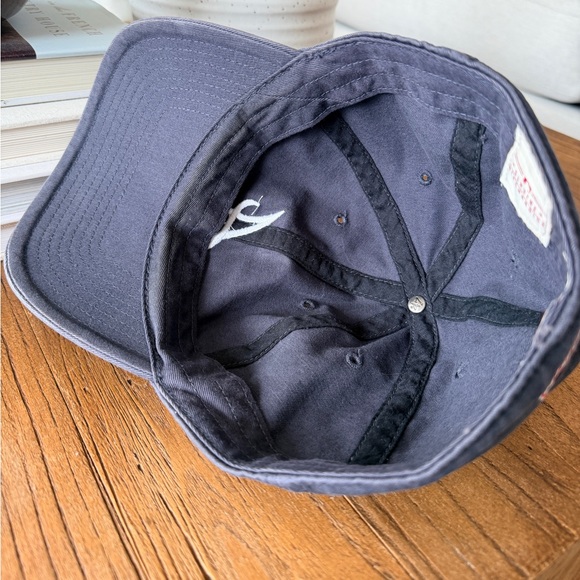 Atlanta Braves 47 Brand MLB Hat Medium Blue Gray Cap Genuine Merchandise EUC - Picture 4 of 4